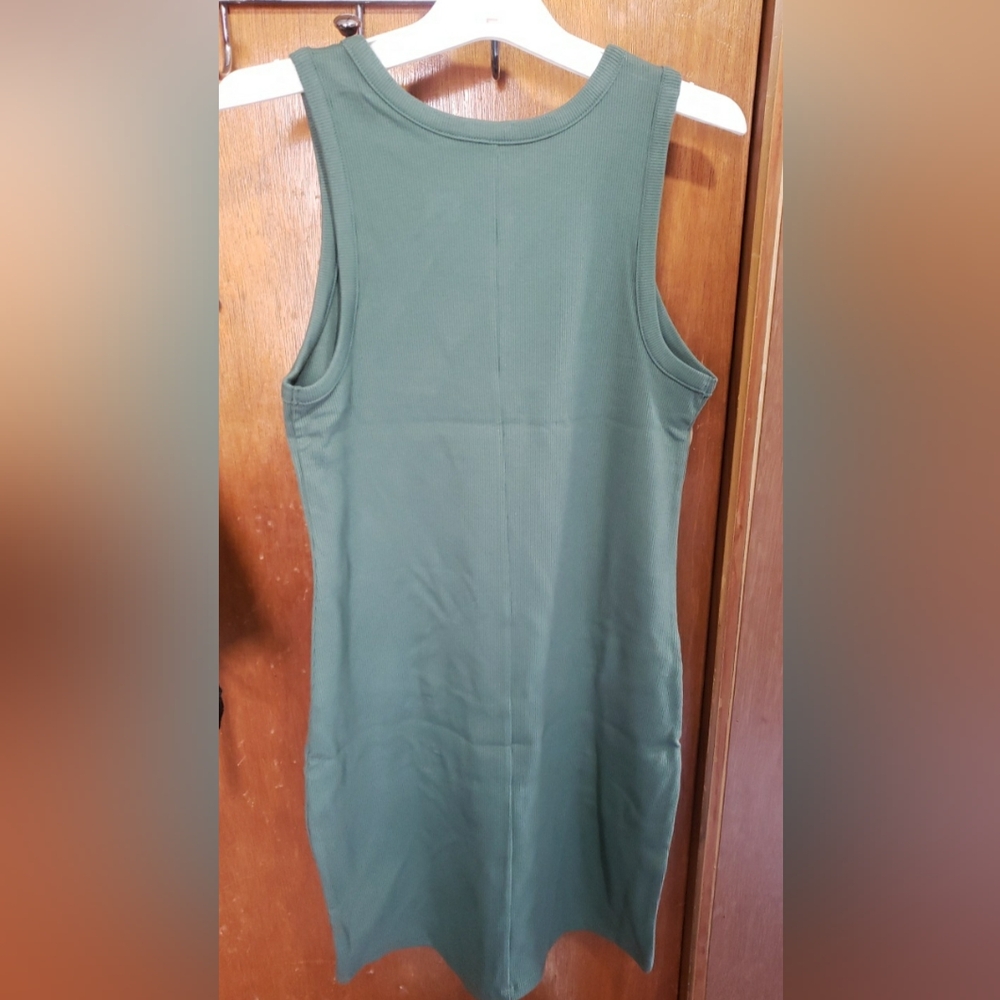 A New Day Green Sleeveless Dress - Picture 2 of 2
